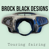 Pow Mia and American Flag fairing batwing