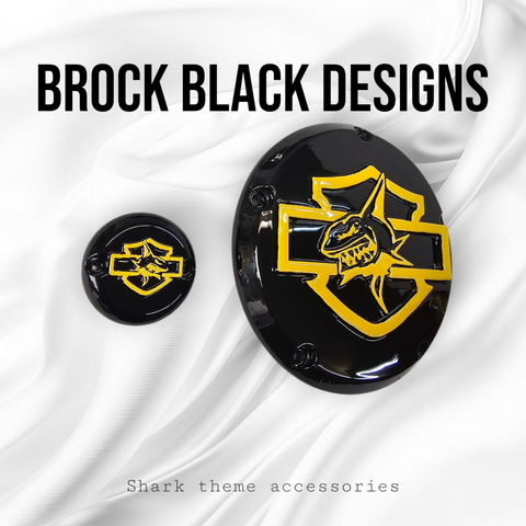 3D Shark themed derby and points cover