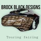 Pow Mia and American Flag fairing batwing