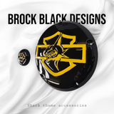 3D Shark themed derby and points cover