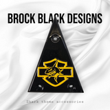 Backrest plate (Souixxcide choppers) 3D shark theme