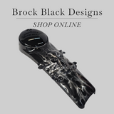 Skull and crossbones Harley console