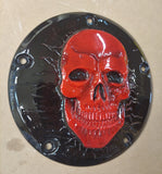 Harley Davidson derby cover Sinister skull