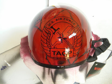 crimson tide motorcycle helmet Crimson Tide and Military themed helmet – Brock Black Customs