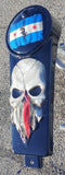 3D skull flag console