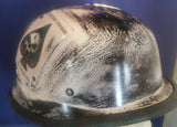 Helm WW2 Helm mit USMC und Deadman's Ace