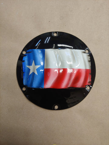 3D zerfetzte Texas-Flagge Derby-Abdeckung