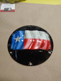 3D tattered Texas flag derby cover