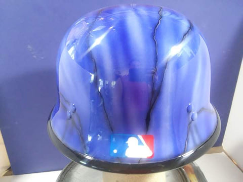 3D LA Dodger Helmet – Brock Black Customs