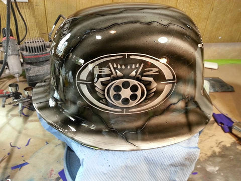 Custom Military Helmet – Brock Black Customs