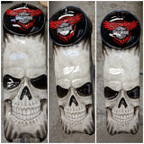 Harley Davidson touring console eagle and skull theme