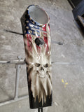 Harley Davidson softail console 3D skull flag theme