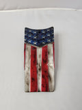 87-07 Touring console insert 3D American Flag