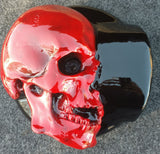Harley air cleaner with skull