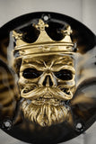 3D skull king fuel cap