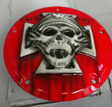 Harley Maltese Iron Cross Soldier Derby  Cover