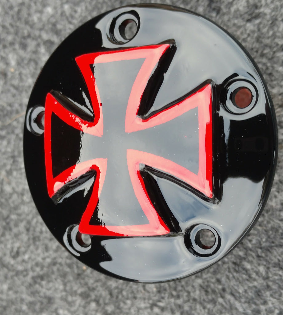 Harley Maltese Cross Points Cover – Brock Black Customs