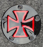 Harley Maltese cross points cover