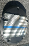 THIN BLUE LINE FLAG DERBY COVER