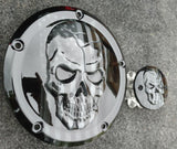 Harley skull clutch cover
