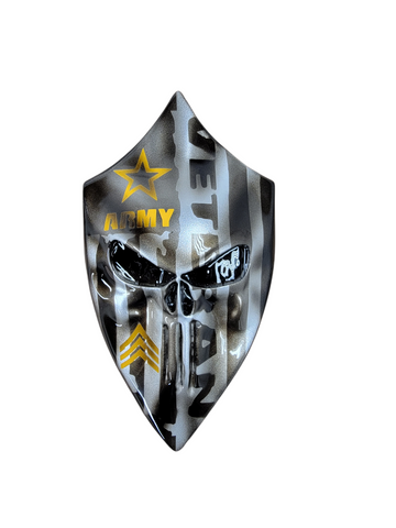 3D Punisher with Army Veteran with rank