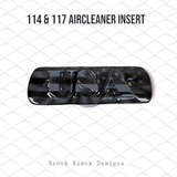 114 & 117 air cleaner insert 3D USA and flag theme