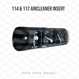 114 &amp; 117 Luftfiltereinsatz 3D USA und Flaggenmotiv
