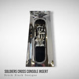soldiers cross flag harley console 