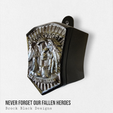 Hornabdeckung „Never Forget Our Fallen Heroes“