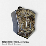 Never Forget Our Fallen Heroes tribute horn cover