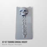 87-07 Touring console insert 3D Ancient skull