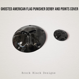 Punisher ghosted Flag Harley derby and points cover