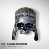 Indianer Totenkopf Warbonnet Horn Cover