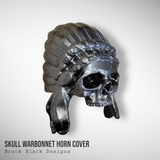 Indian skull warbonnet Horn cover