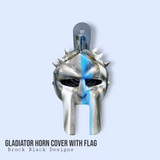 Gladiator with flag horn cover