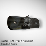 114 &amp; 117 Luftfiltereinsatz 3D Spartan Flag
