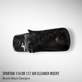 114 & 117 air cleaner insert 3D Spartan Flag