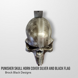 3D Punisher skull horn cover