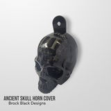 3D ancient skull viking compass