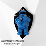 3D cookie monster horn cover