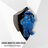 3D cookie monster horn cover