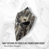 3D Punisher with Navy Veteran flag