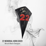 22 Memorial American flag Horn Cover