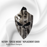 3D Punisher Veteran flag Victory "cheese wedge" replacement cover