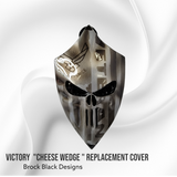 3D Punisher Veteran flag Victory "cheese wedge" replacement cover
