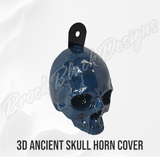 Hornabdeckung mit antikem Totenkopf-Chaos-Symbol 3D-Modell