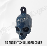Hornabdeckung mit antikem Totenkopf-Chaos-Symbol 3D-Modell
