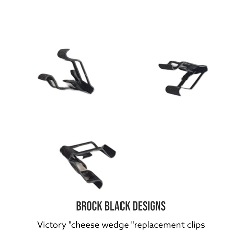 Victory "cheese wedge" replacement clips