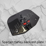Backrest plate Spartan stretching through