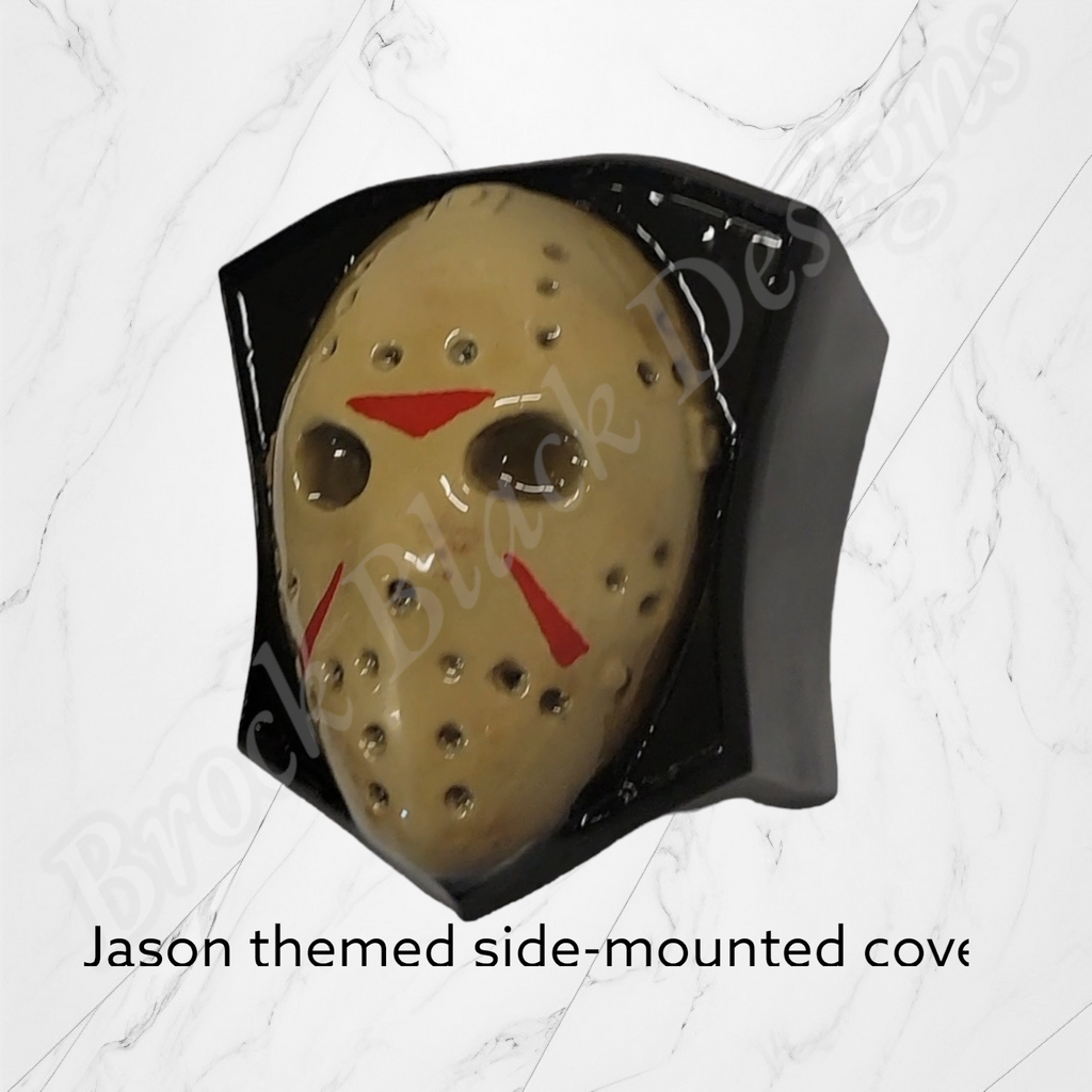 Jason side-mounted horn cover – Brock Black Designs